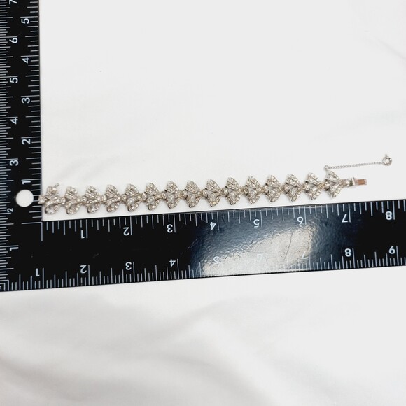 KRAMER of NY Wedding Vintage Bracelet Earrings SIGNED - Picture 6 of 11